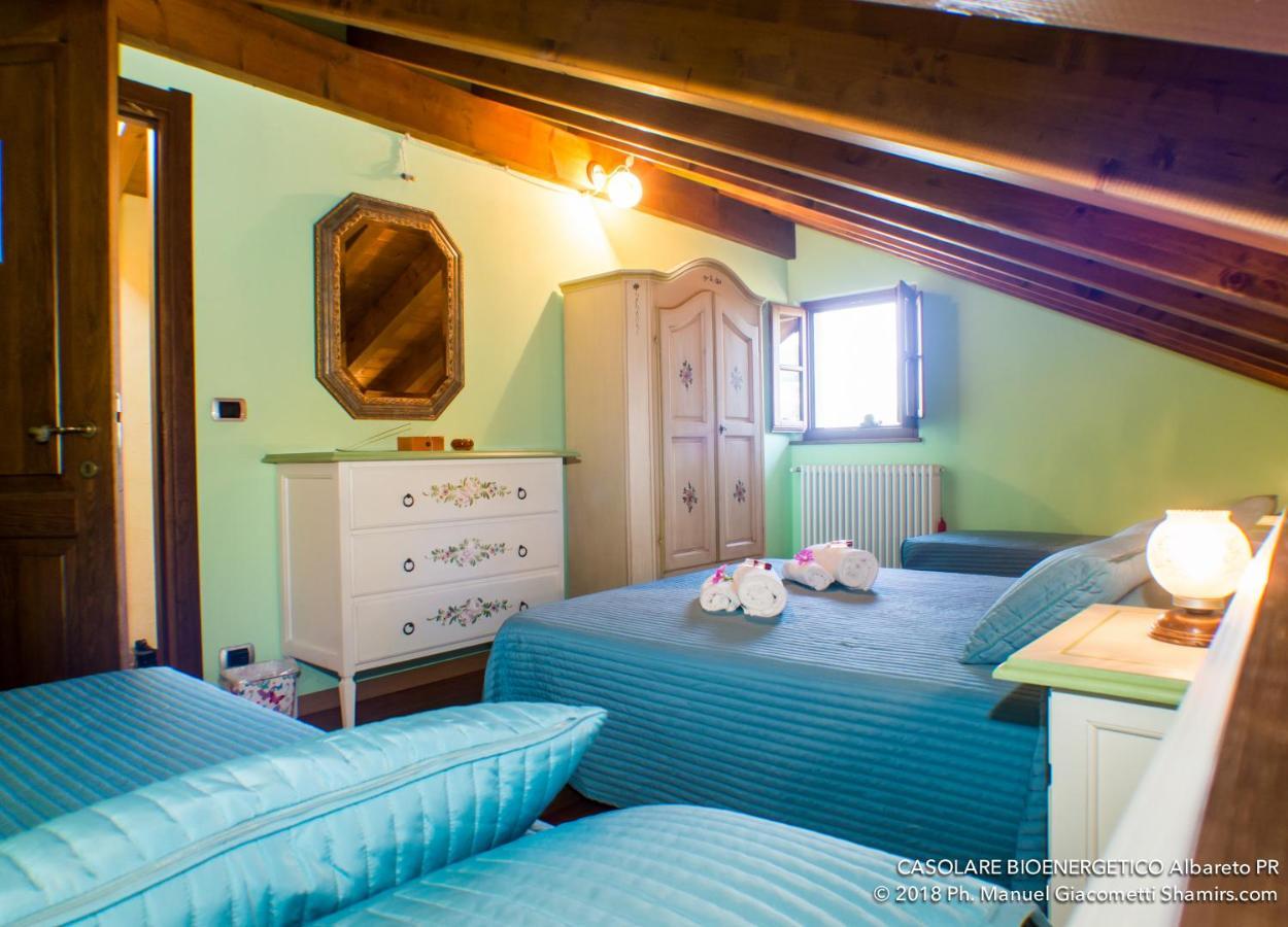 Il Casolare Bioenergetico Bed & Breakfast Albareto  Ngoại thất bức ảnh